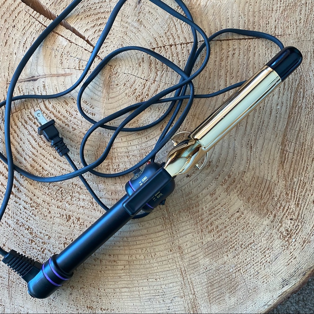 Hot Tools 24K Gold 1” Curling Iron